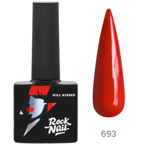 gel lak rocknail kill kisses  russian red