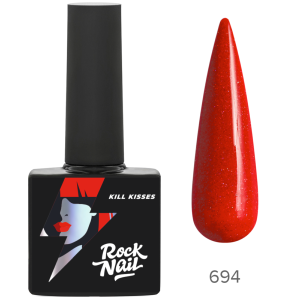 gel lak rocknail kill kisses  bang bang