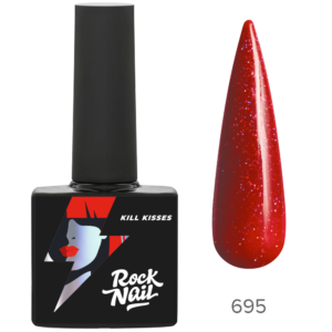 gel lak rocknail kill kisses  cherry coke