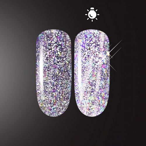 svetootrazhayushhij glitter patrisa nail flash glow lilac  g