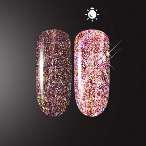 svetootrazhayushhij glitter patrisa nail flash glow pink  g