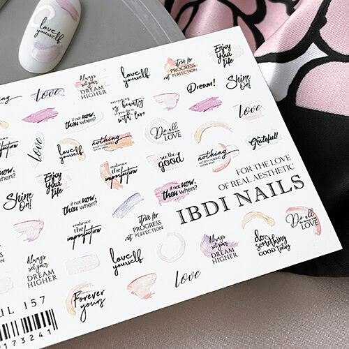 Купить Слайдер-дизайн IBDI NAILS Colorful №15, 1 шт в интернет-магазине Гомель + Минск