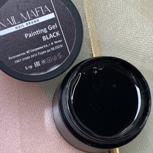 Гель-краска Paiting Gel Black Nail Mafia 15 мл