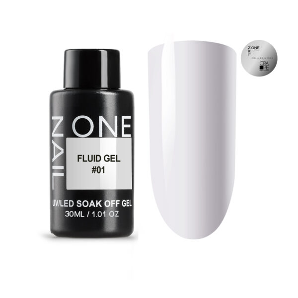 Гель Fluid Gel 01 Onenail , 30g бутылка
