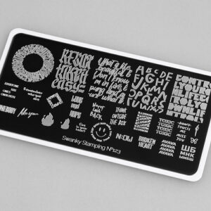 Пластина Swanky Stamping №123