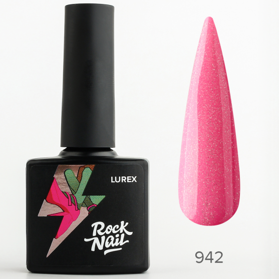 Гель-лак Rocknail Lurex 942 Shine Like Gloss