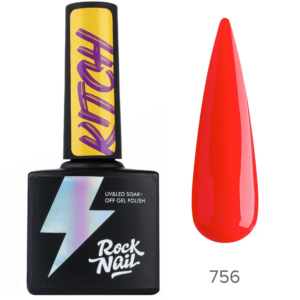 Гель-лак Rocknail Kitch 756 Smudge My Lipstick