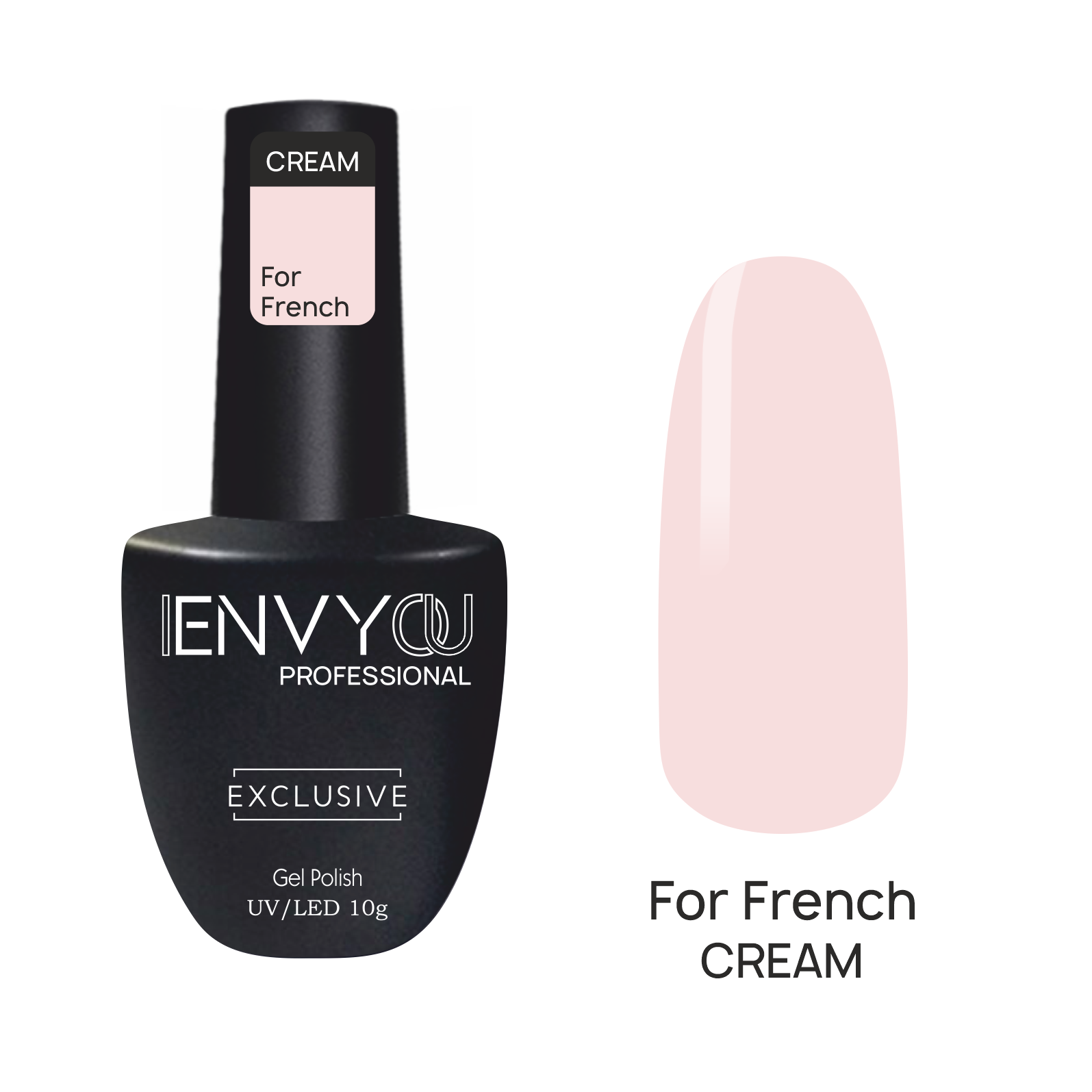 Elite Nails в Гомеле Гель-лак I ENVY YOU For French №03 Cream, 10 г 2 Гель-лак I ENVY YOU For French №03 Cream, 10 г 2