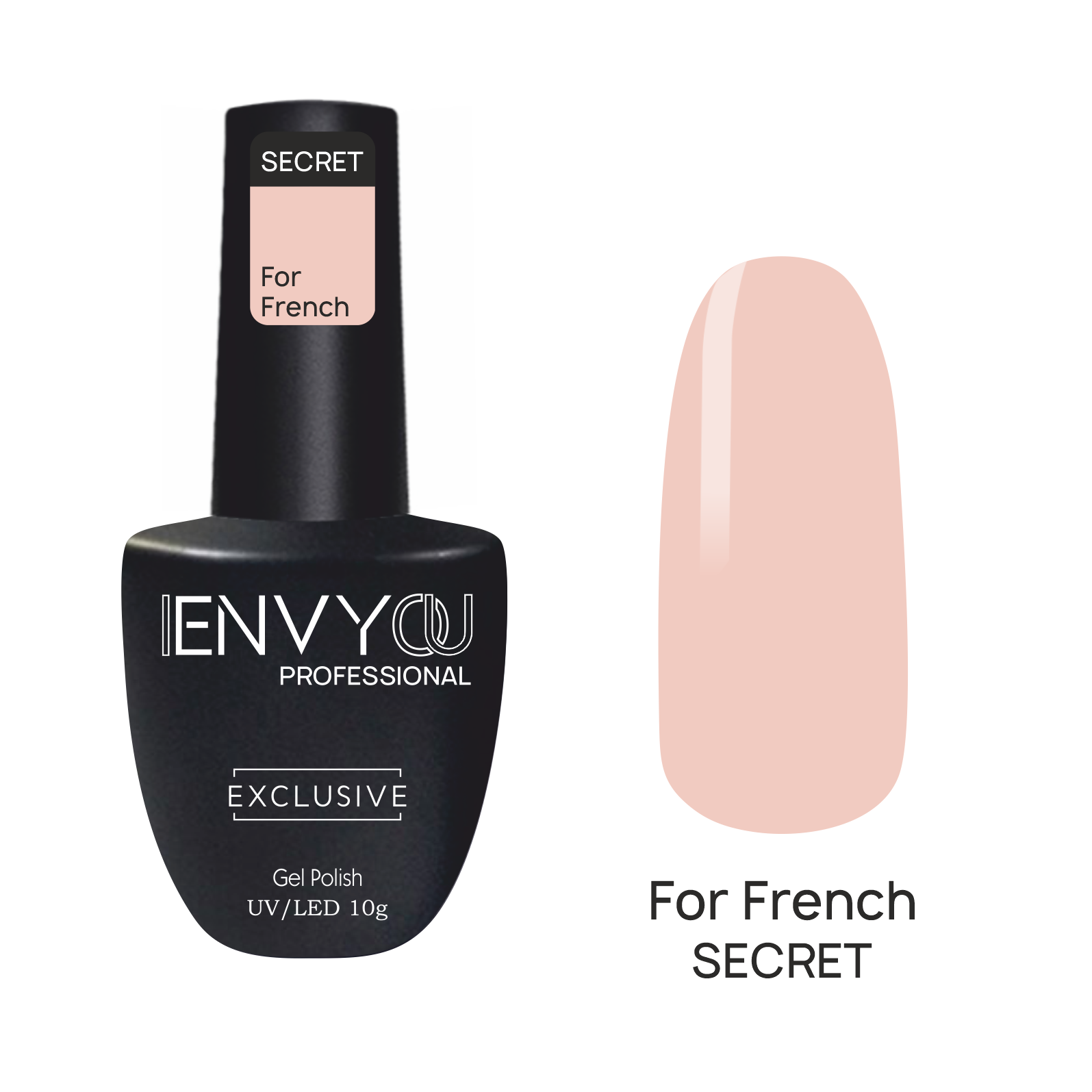 Elite Nails в Гомеле Гель-лак I ENVY YOU For French №04 Secret, 10 г 2 Гель-лак I ENVY YOU For French №04 Secret, 10 г 2