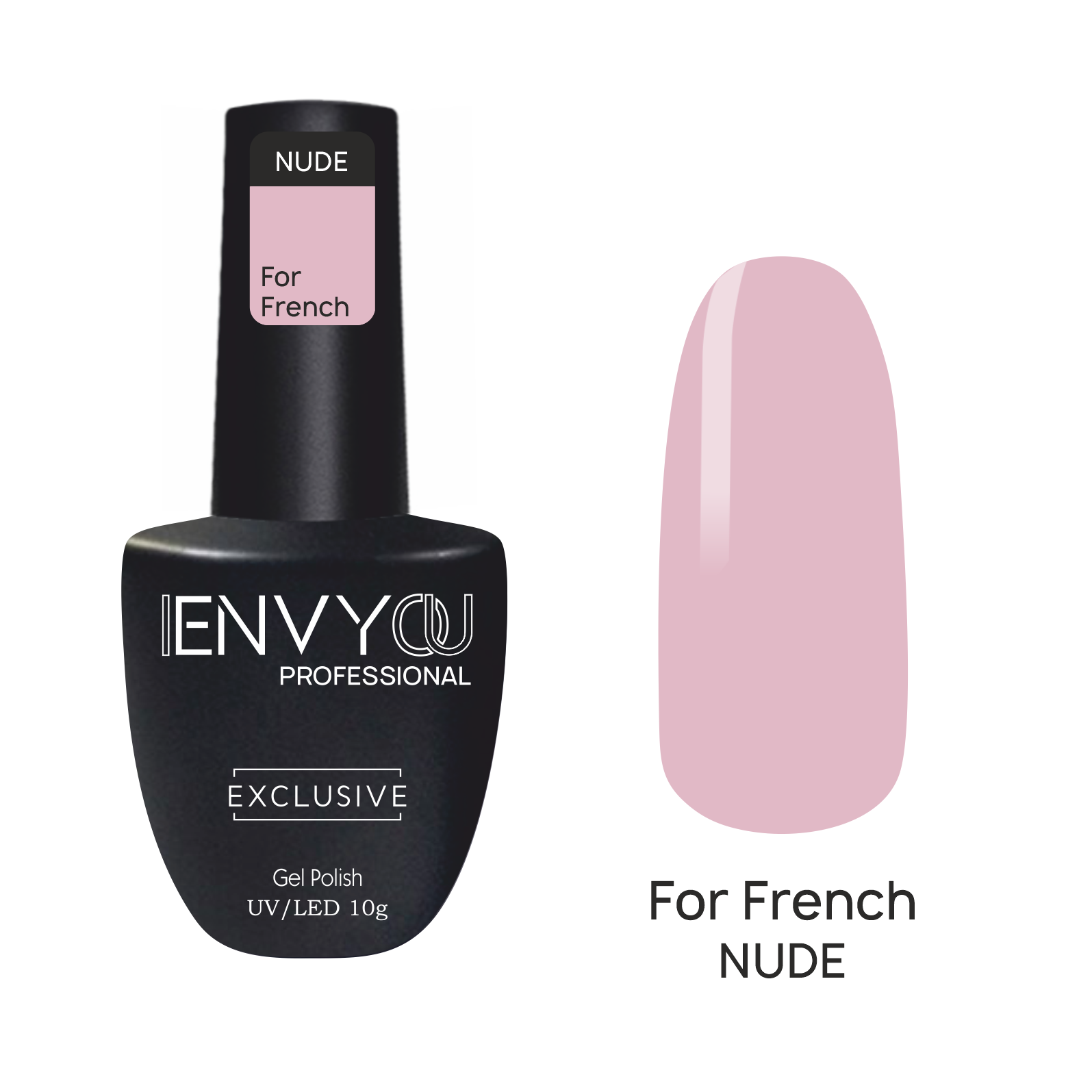 Elite Nails в Гомеле Гель-лак I ENVY YOU For French №06 Nude, 10 мл 2 Гель-лак I ENVY YOU For French №06 Nude, 10 мл 2