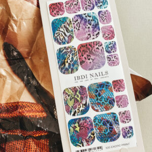 Пленки для педикюра Ibdi Nails 105  Exotic Print