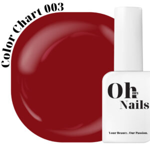 Цветное гелевое покрытие "oh My Nails" Color Chart 003