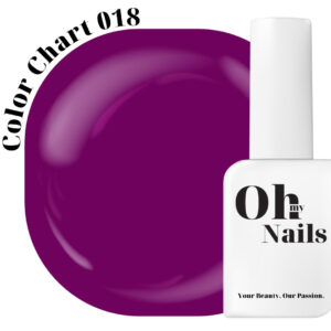 Цветное гелевое покрытие "oh My Nails" Color Chart 018