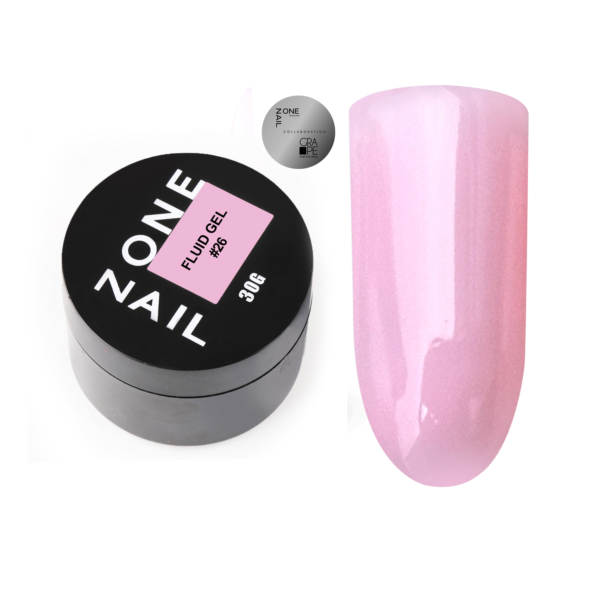 Elite Nails в Гомеле Гель ONENAIL Fluid gel №26, 30 мл 2 Fluid Gel 26 30