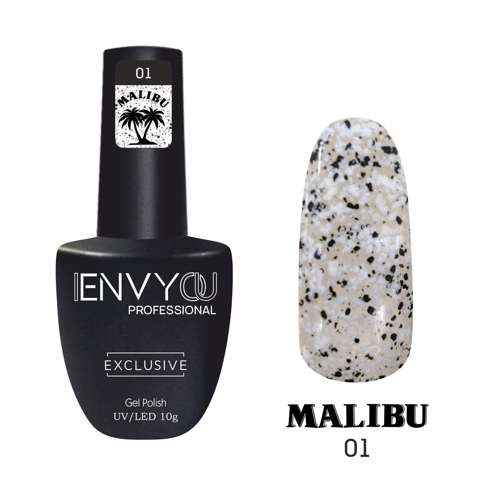 Elite Nails в Гомеле Гель-лак I ENVY YOU Malibu №01, 10 мл 2 I Envy You Gel Lak Malibu 01 10g