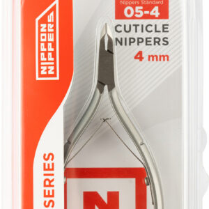 Кусачки NIPPON NIPPERS N-05-4 для кутикулы Standart 4 мм Двойная пружина, 1 шт