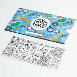 Пластина для стемпинга SWANKY STAMPING №152, 1 шт