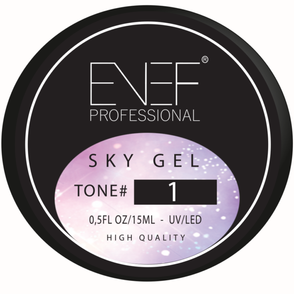Гель ENEF PROFESSIONAL Sky Gel №01, 15 мл 2
