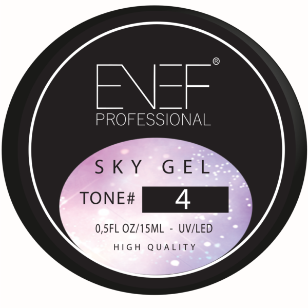 Гель ENEF PROFESSIONAL Sky Gel №04, 15 мл 2