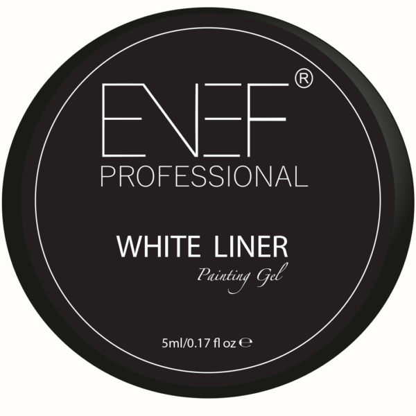 Гель-краска ENEF White Liner, 5 мл 2