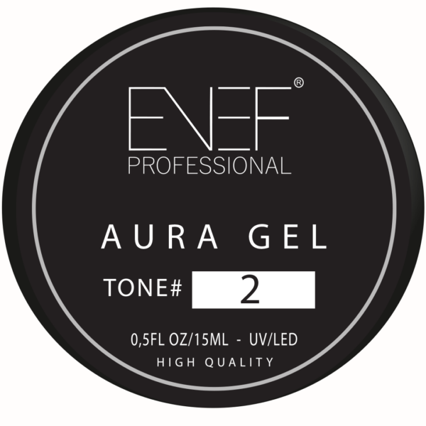 Гель ENEF PROFESSIONAL Aura Gel №02, 15 мл 2