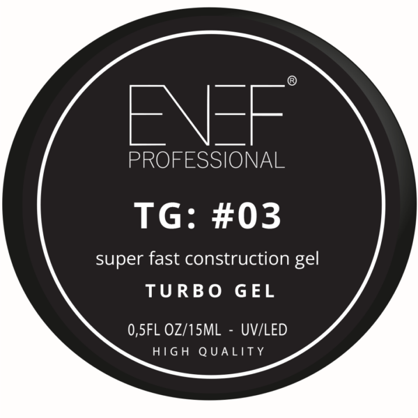 Гель ENEF PROFESSIONAL Turbo Gel №03, 15 мл 2