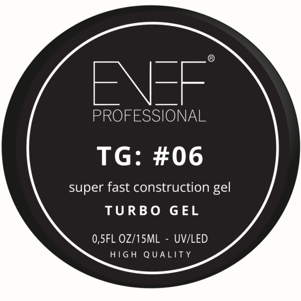 Гель ENEF PROFESSIONAL Turbo Gel №06, 15 мл 2