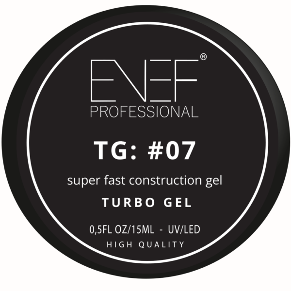Гель ENEF PROFESSIONAL Turbo Gel №07, 15 мл 2