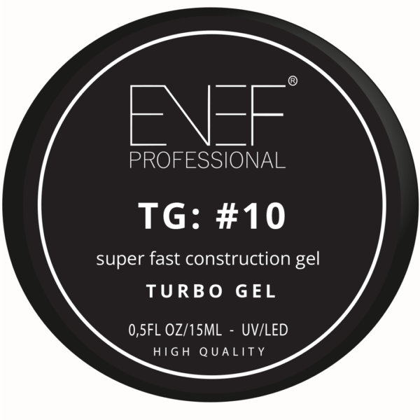 Гель ENEF PROFESSIONAL Turbo Gel №10, 15 мл 2