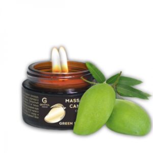Массажная свеча GRATTOL Premium Massage Candle Green Mango, 30 мл