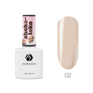 Гель-лак ADRICOCO Shoko-LOKO №02 Карамельный глэм, 8 мл