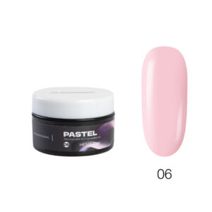 Гель для наращивания TNL Professional Pastel HEMA-Free, жесткий №06 Розовый нюд, 18 мл