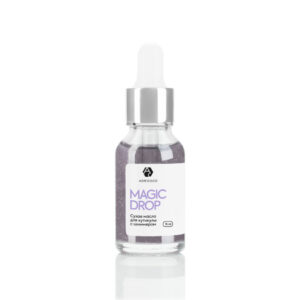 Масло сухое ADRICOCO для кутикулы с шиммером Magic Drop маршмеллоу, 15 мл