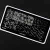 Пластина для стемпинга GO STAMP №304 Perfect Match, 1шт 4