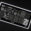 Пластина для стемпинга GO STAMP №308 Puzzle time, 1 шт 3