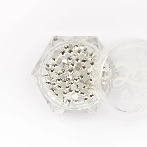 Стразы ZOO NAIL ART стеклянные прозрачные SS8 №1083 2,5мм, 100 шт 2