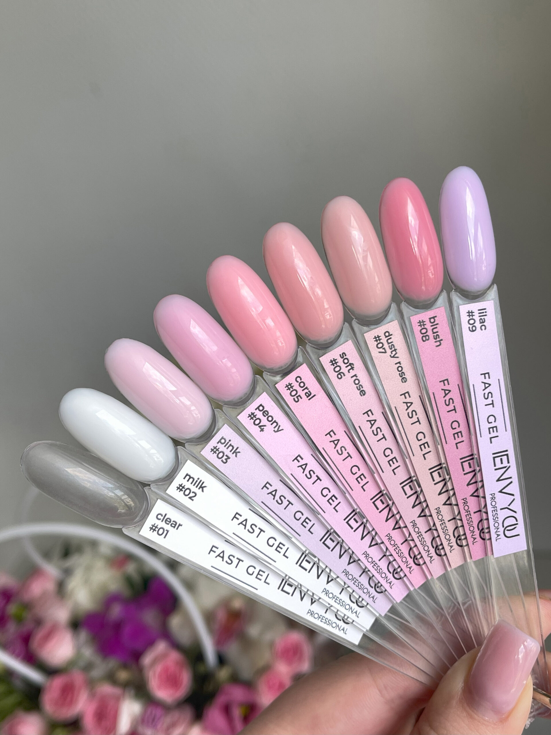 Elite Nails в Гомеле Гель I ENVY YOU Fast Gel №07 Dusty Rose, 13 г 3 Гель I ENVY YOU Fast Gel №07 Dusty Rose, 13 г 3