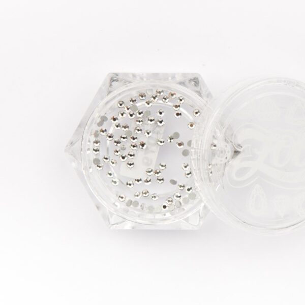 Стразы ZOO NAIL ART стеклянные прозрачные SS3 №1079 1,3мм, 100 шт 2