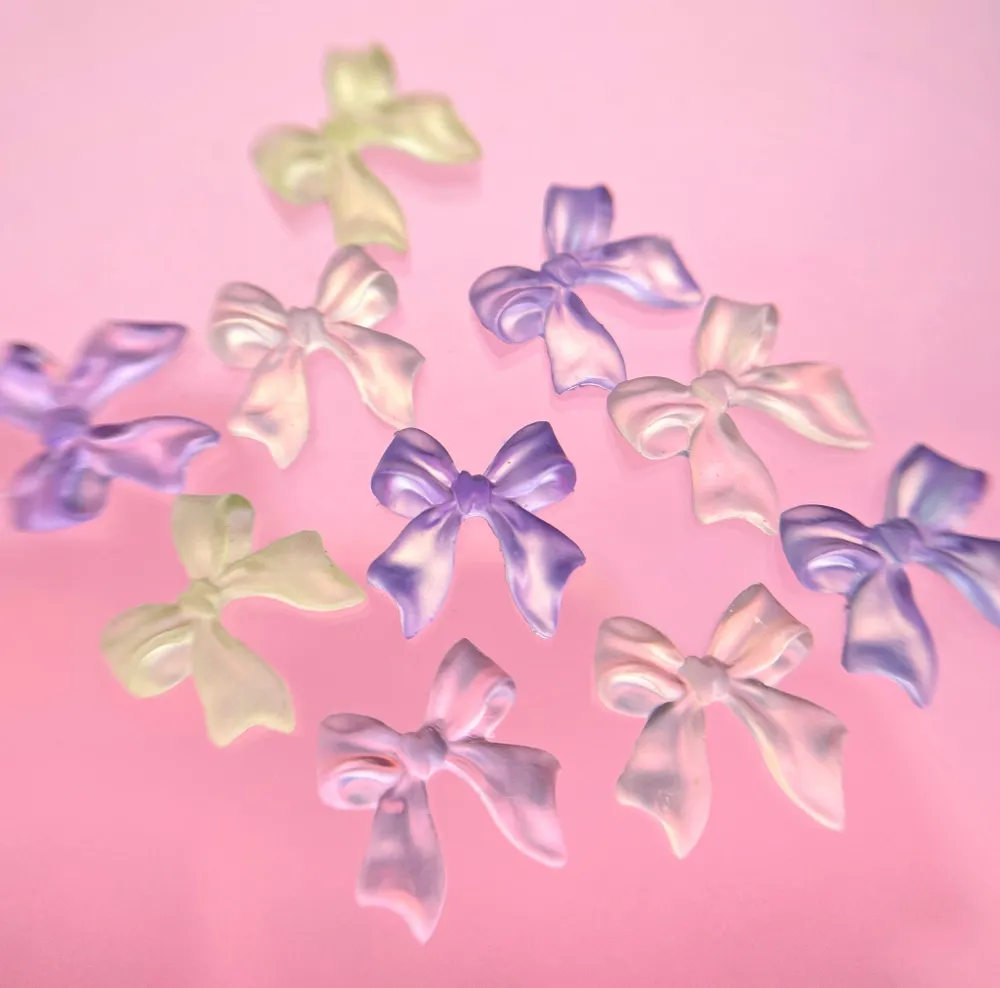 Elite Nails в Гомеле Дизайн для ногтей ZOO NAIL ART фигурки объемные «Бантики» №1754, 10 шт 2 Дизайн для ногтей ZOO NAIL ART фигурки объемные «Бантики» №1754, 10 шт 2