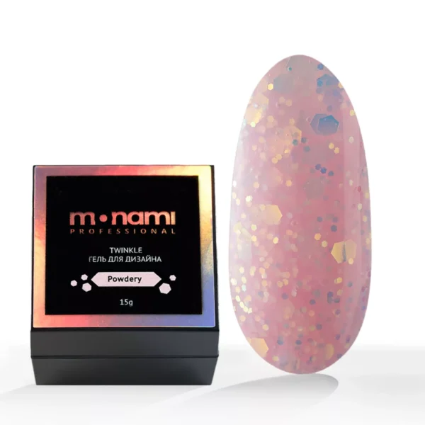 Гель MONAMI Twinkle Powdery, 15 г 2