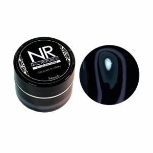 Гель-краска NAIL REPUBLIC без липкого слоя, черная, 5 г