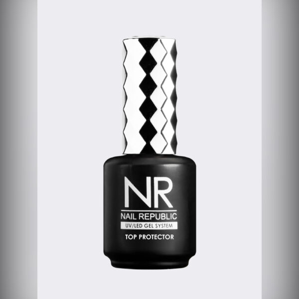 Топ NAIL REPUBLIC TOP PROTECTOR без UV фильтра, 15 мл 2