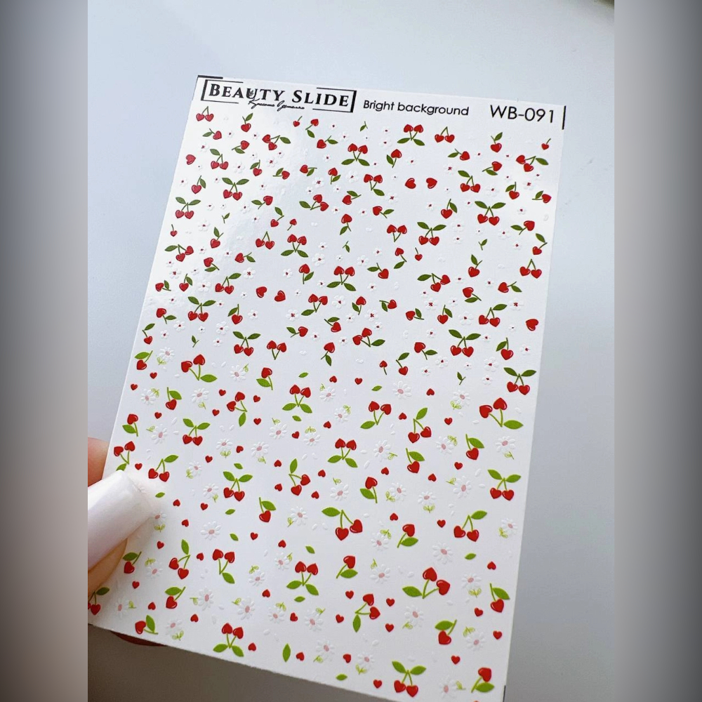 Elite Nails в Гомеле Слайдер-дизайн BEAUTY SLIDE WB-091, 1 шт 2 Слайдер-дизайн BEAUTY SLIDE WB-091, 1 шт 2