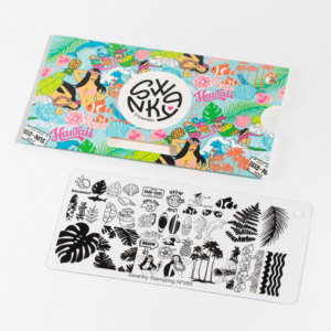 Пластина для стемпинга SWANKY STAMPING №166, 1 шт