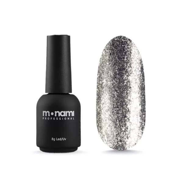 Гель-лак MONAMI Luxury Silver, 8 г 2
