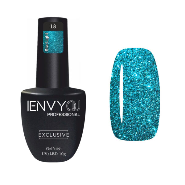 Гель-лак I ENVY YOU StarLight №18, 10 г 2