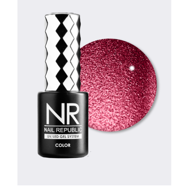 Гель-лак NAIL REPUBLIC CAT-681 BRIGHT CATS, 10 мл 2