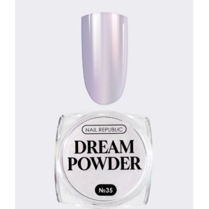 Втирка NAIL REPUBLIC жемчужная DREAM POWDER №35, 0,2 г