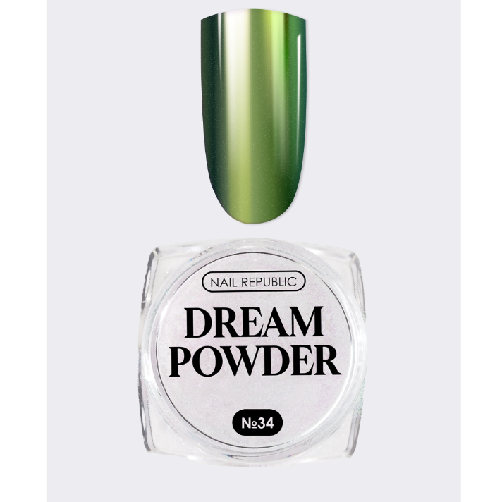 Elite Nails в Гомеле Втирка NAIL REPUBLIC жемчужная DREAM POWDER №34, 0,2 г 3 Втирка NAIL REPUBLIC жемчужная DREAM POWDER №34, 0,2 г 3