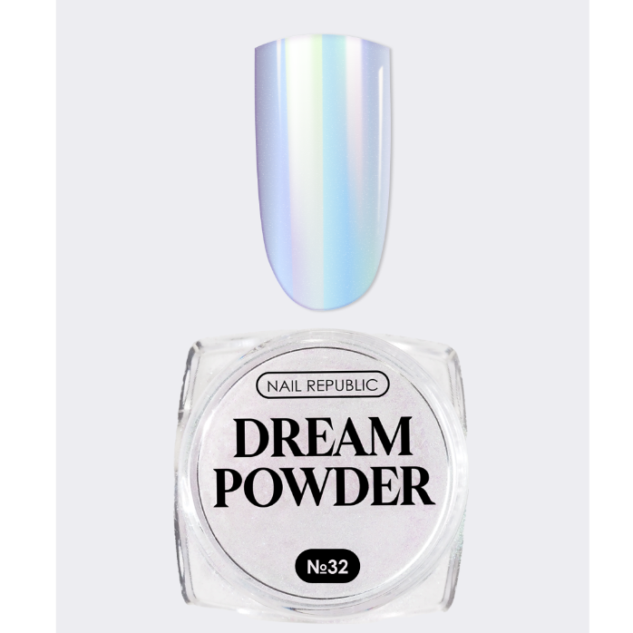 Elite Nails в Гомеле Втирка NAIL REPUBLIC жемчужная DREAM POWDER №32, 0,2 г 2 Втирка NAIL REPUBLIC жемчужная DREAM POWDER №32, 0,2 г 2